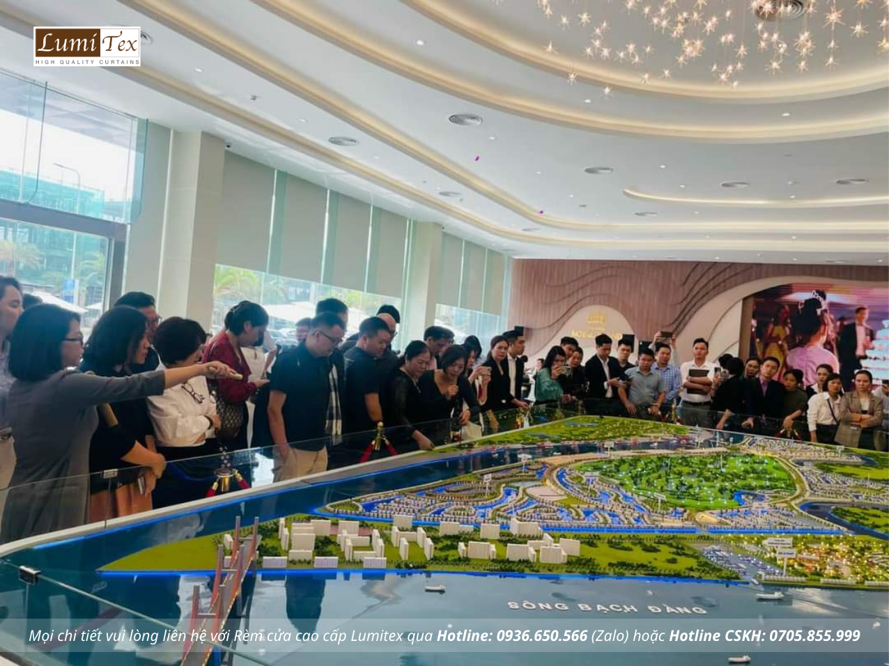 Lumitex tham dự Khai trương nhà mẫu dự án Vinhomes Royal Island