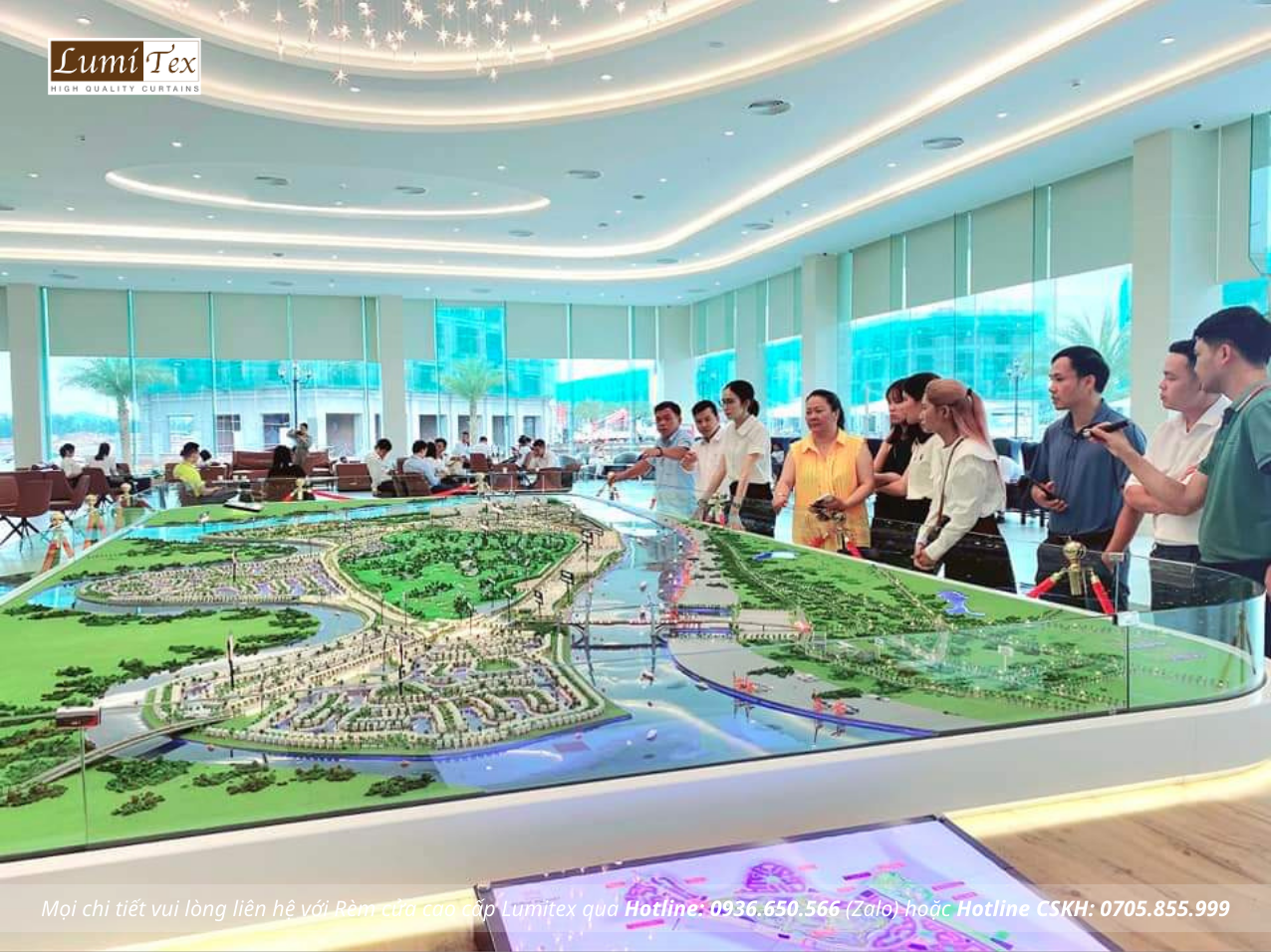 Lumitex tham dự Khai trương nhà mẫu dự án Vinhomes Royal Island
