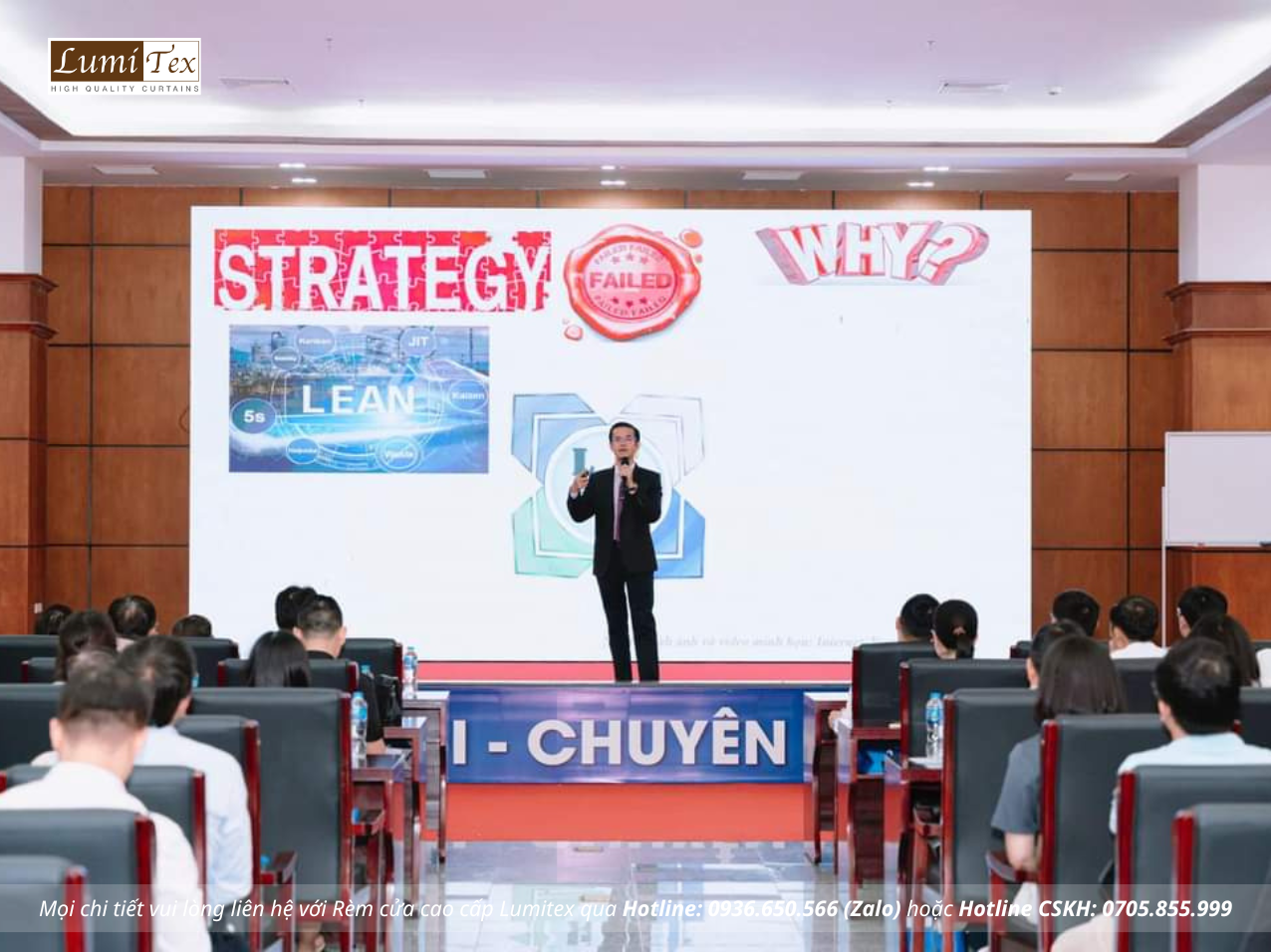 Rèm Lumitex Tham Dự Khóa Đào Tạo "Ứng Dụng Quản Trị Lean 4.0 - Giải Pháp Chuyển Đổi Số"