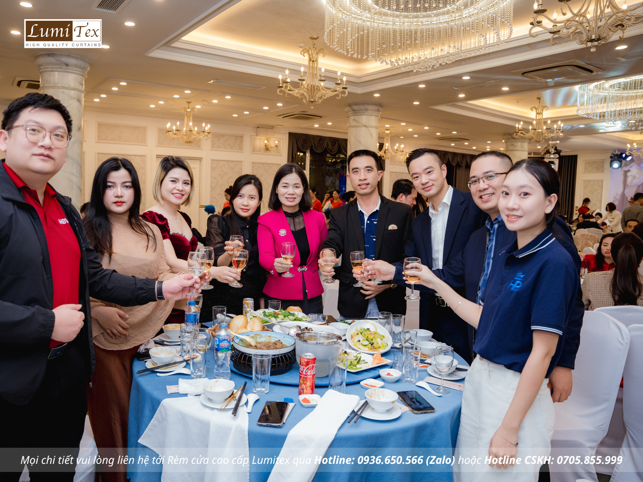 Rèm Lumitex tham dự Lễ tổng kết năm 2025 – Định hướng hoạt động 2026 của TEAM KCN