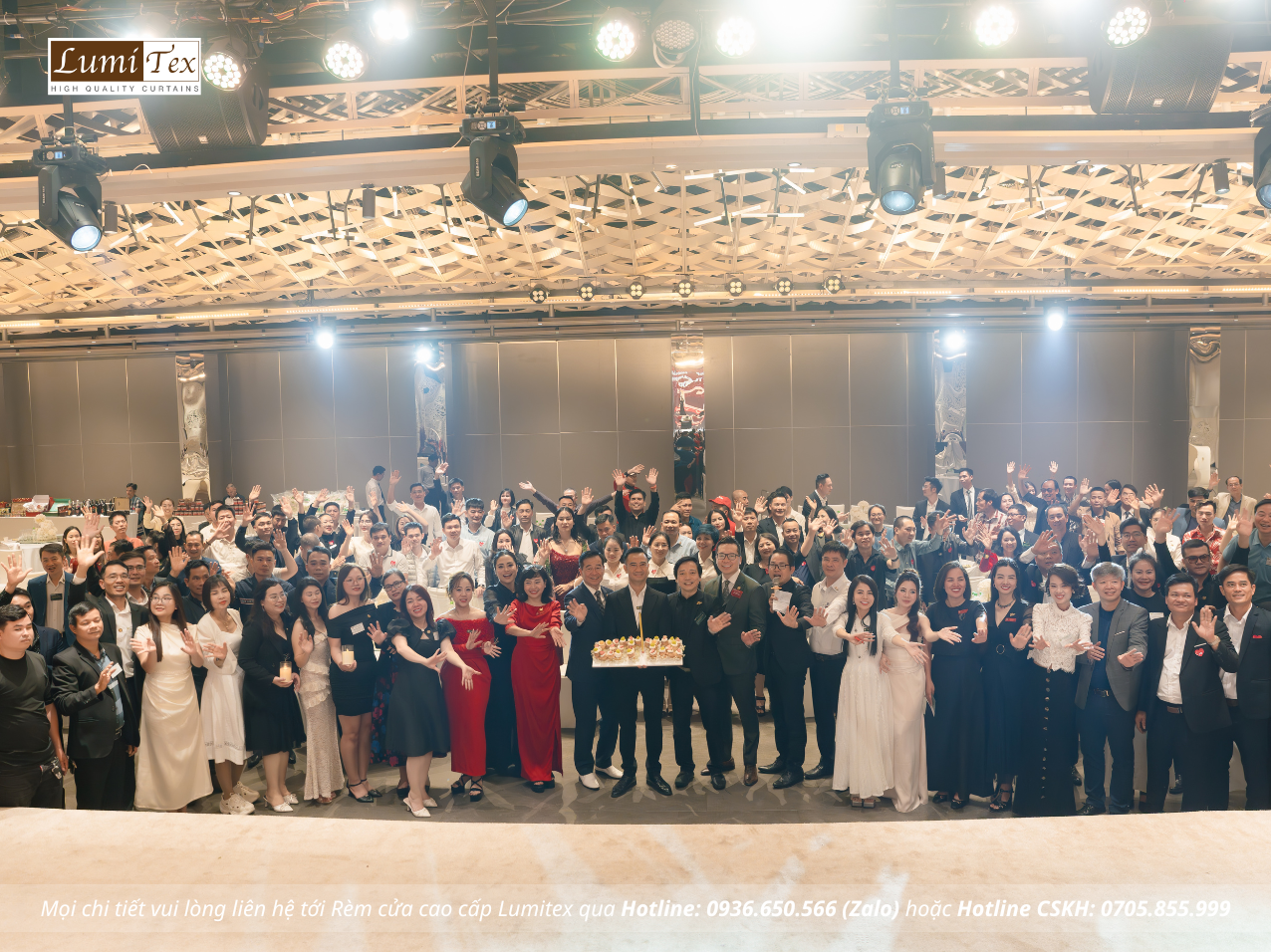 Lumitex tham gia sự kiện Đại tiệc sinh nhật 1 năm GT12 Hải Phòng
