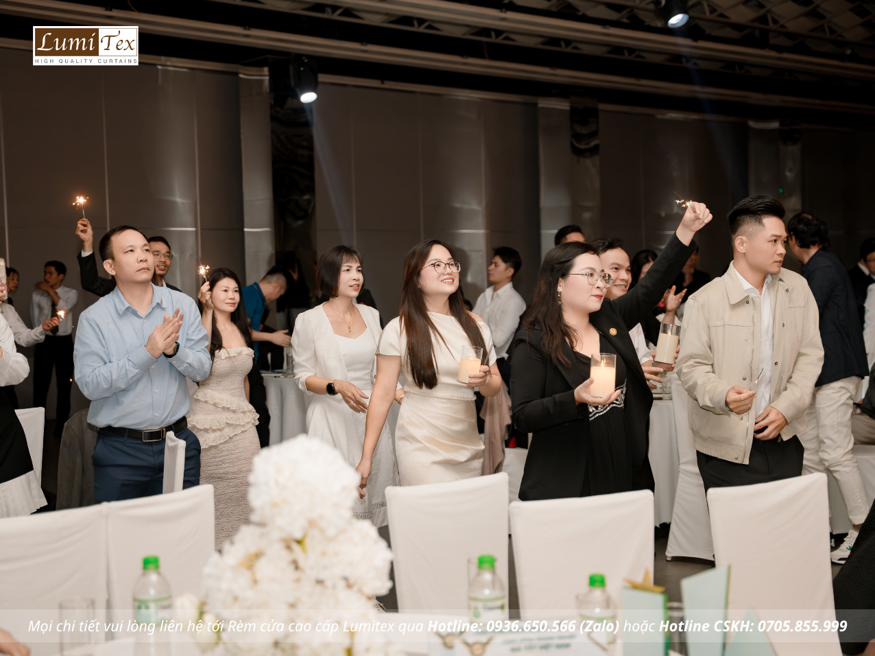 Lumitex tham gia sự kiện Đại tiệc sinh nhật 1 năm GT12 Hải Phòng
