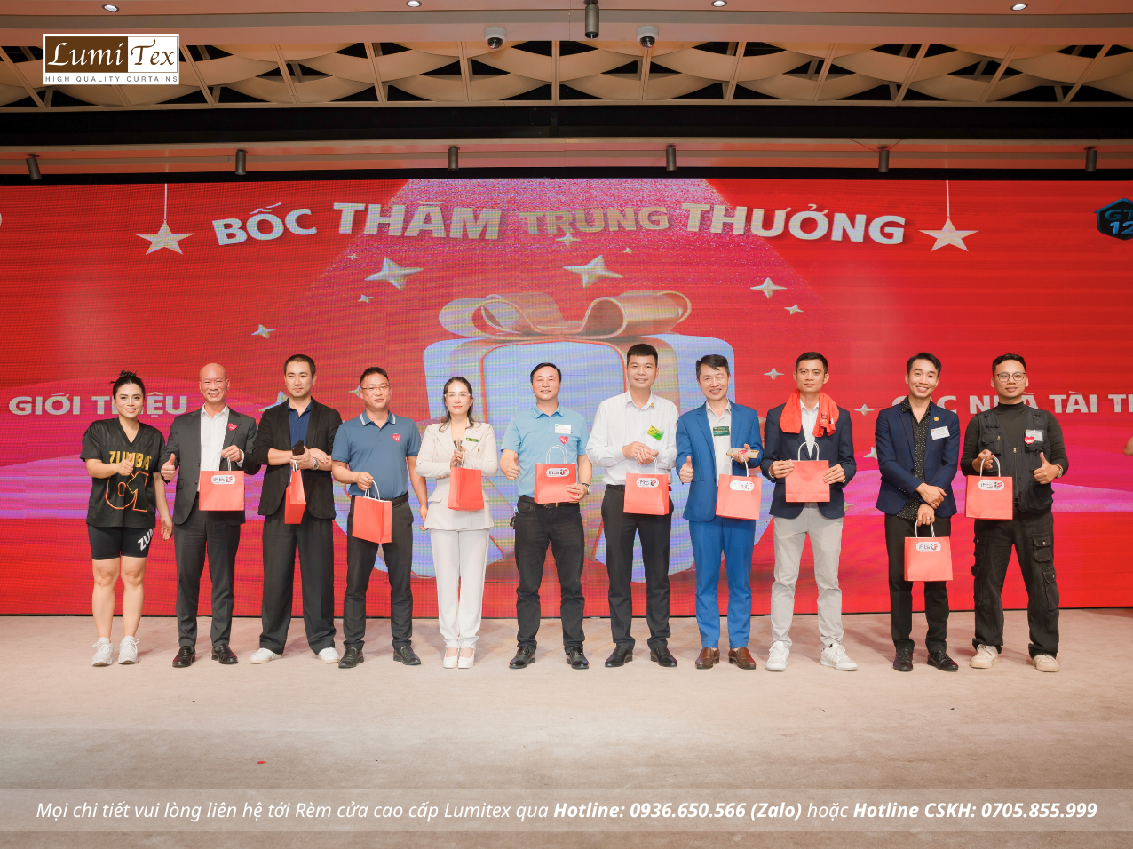 Lumitex tham gia sự kiện Đại tiệc sinh nhật 1 năm GT12 Hải Phòng