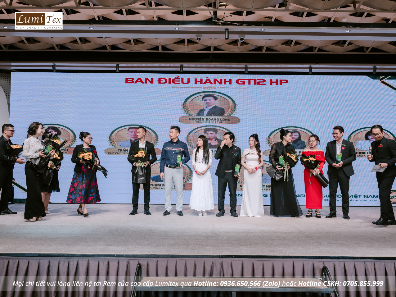 Lumitex tham gia sự kiện Đại tiệc sinh nhật 1 năm GT12 Hải Phòng