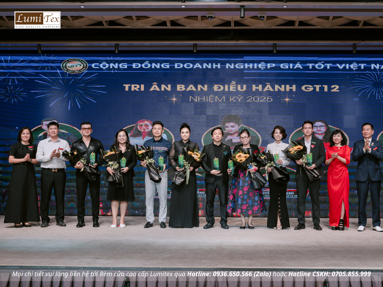 Lumitex tham gia sự kiện Đại tiệc sinh nhật 1 năm GT12 Hải Phòng