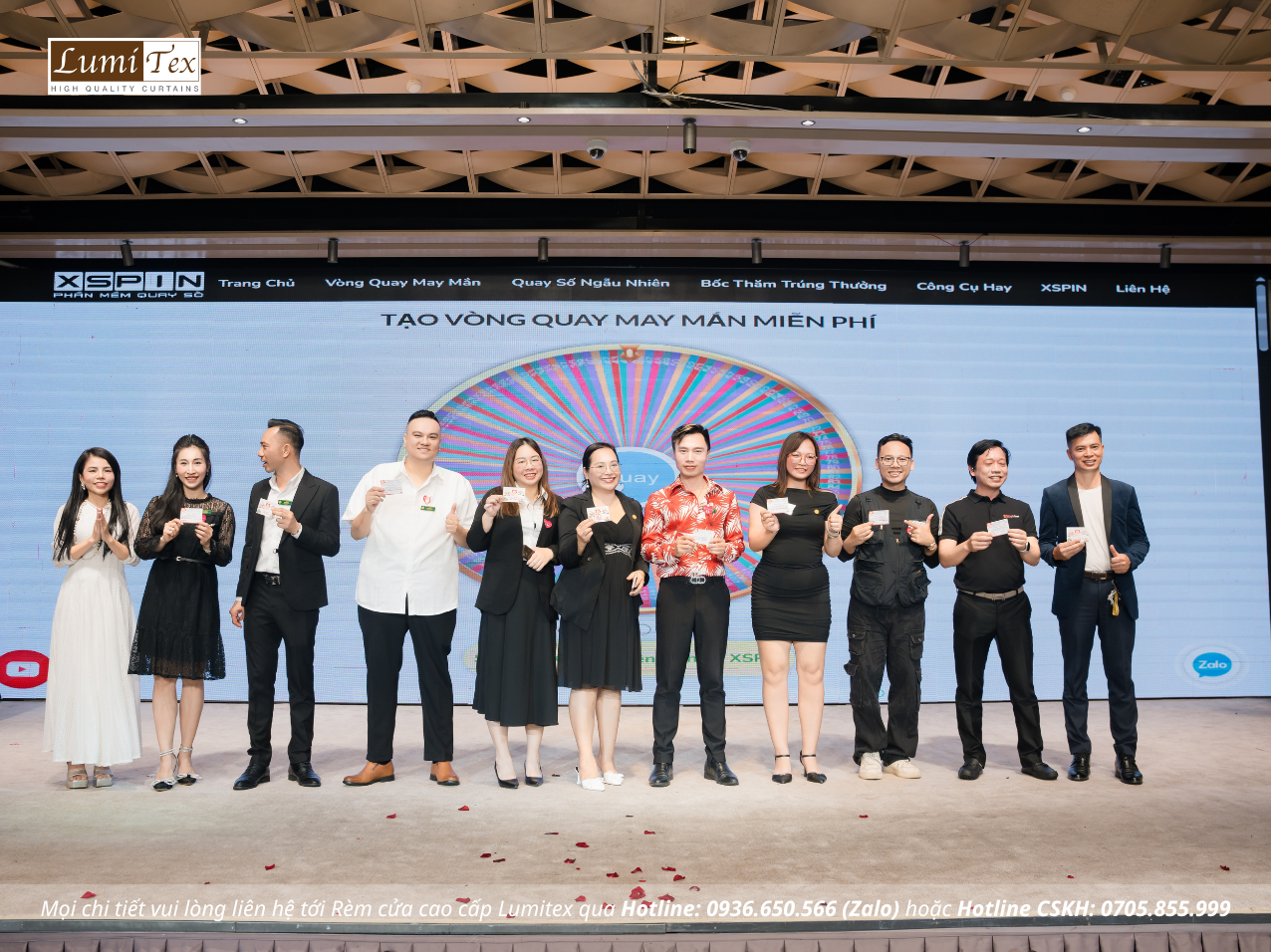 Lumitex tham gia sự kiện Đại tiệc sinh nhật 1 năm GT12 Hải Phòng