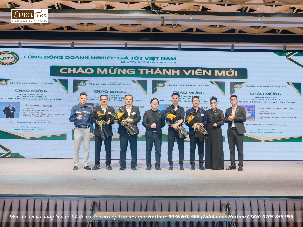 Lumitex tham gia sự kiện Đại tiệc sinh nhật 1 năm GT12 Hải Phòng