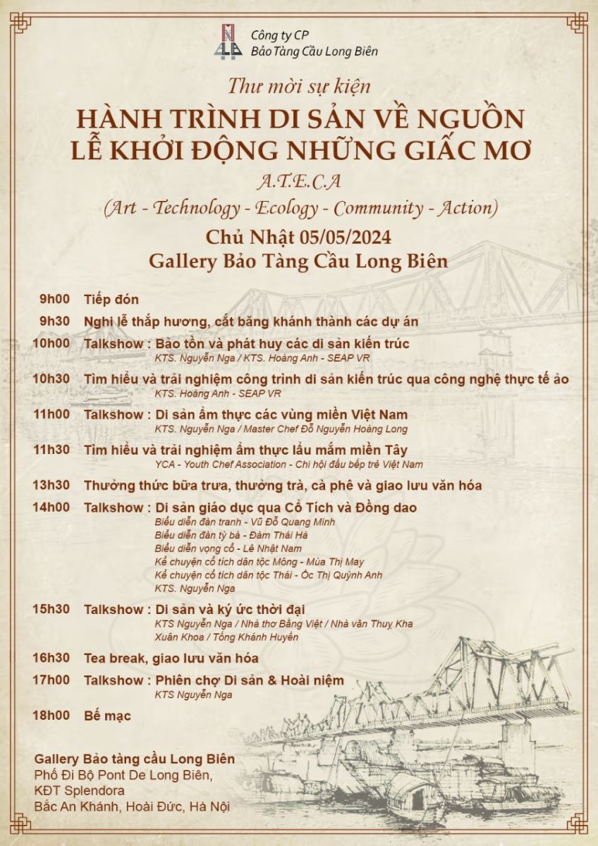 Hành Trình Di Sản Về Nguồn và Lễ Khởi Động Những Giấc Mơ - Khởi Đầu Cho Những Dự Án Bảo Tồn Văn Hóa