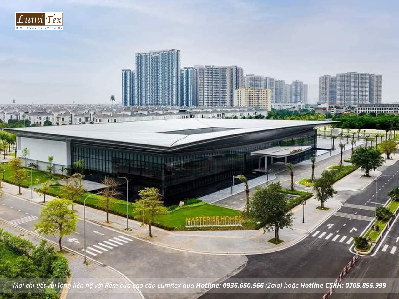 Lumitex tham quan khu nhà mẫu lớn nhất Miền Bắc do Masterise Homes tổ chức