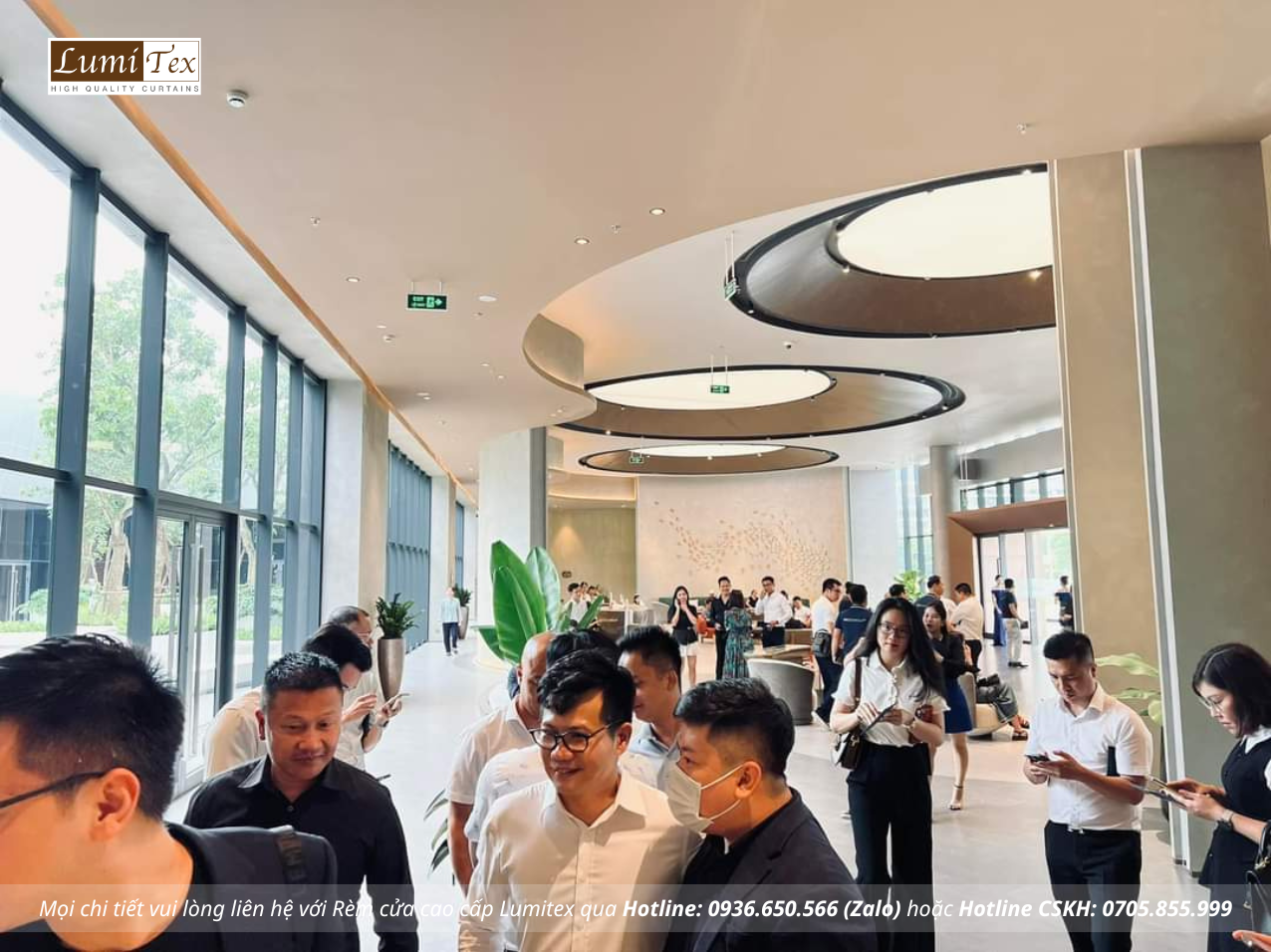 Lumitex tham quan khu nhà mẫu lớn nhất Miền Bắc do Masterise Homes tổ chức