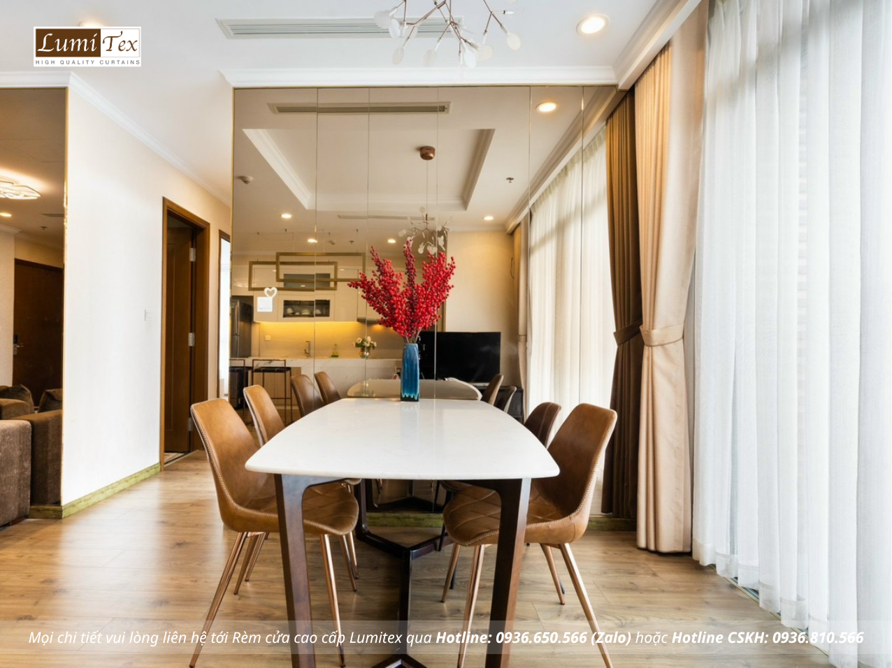 Mẫu rèm chống nắng cho căn hộ chung cư hiện nay