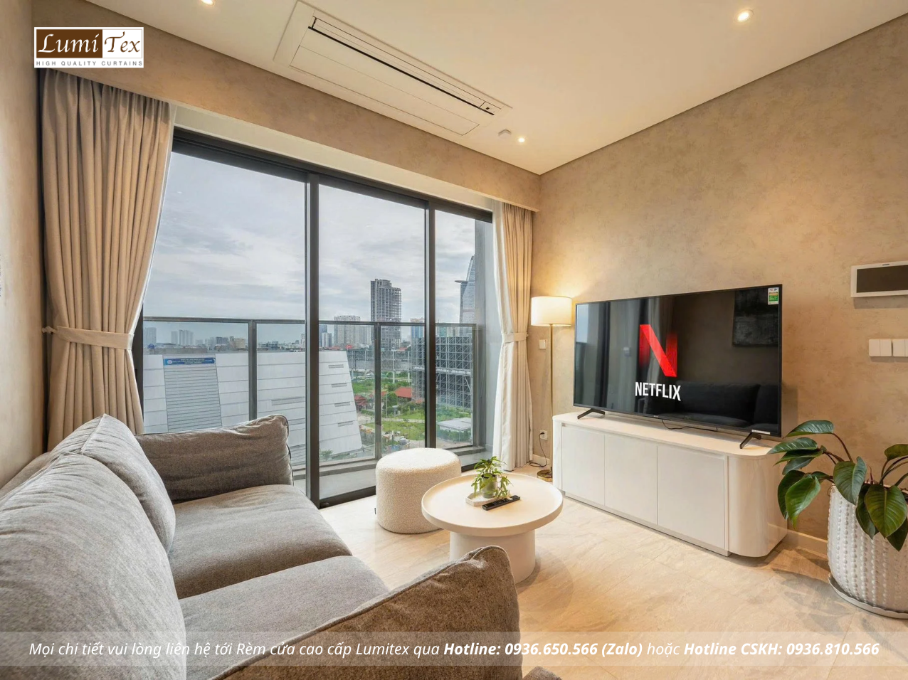Mẫu rèm chống nắng cho căn hộ chung cư hiện nay