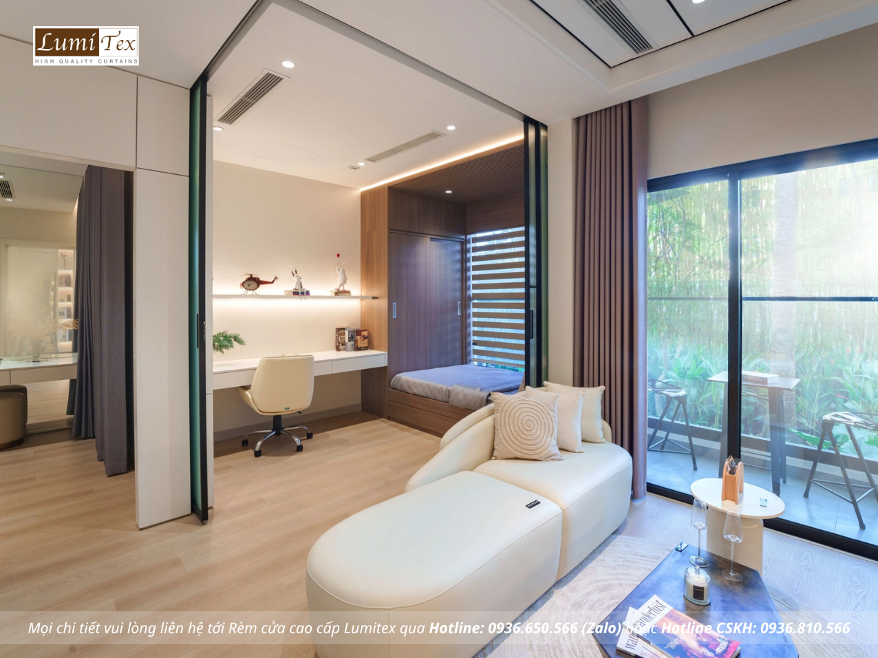 Mẫu rèm chống nắng cho căn hộ chung cư hiện nay