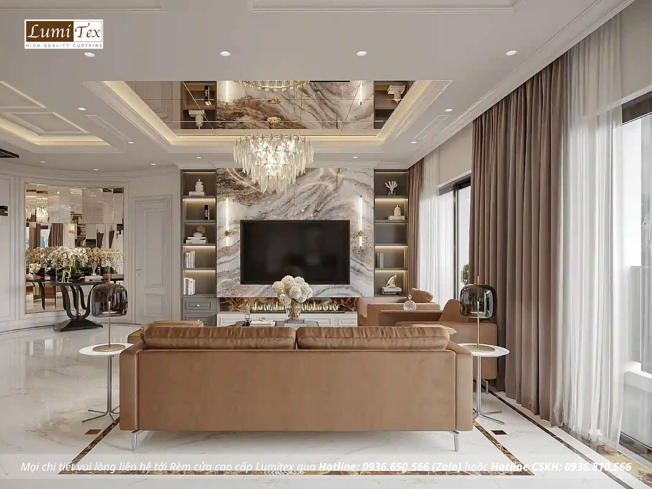 Mẫu rèm chống nắng cho căn hộ chung cư hiện nay