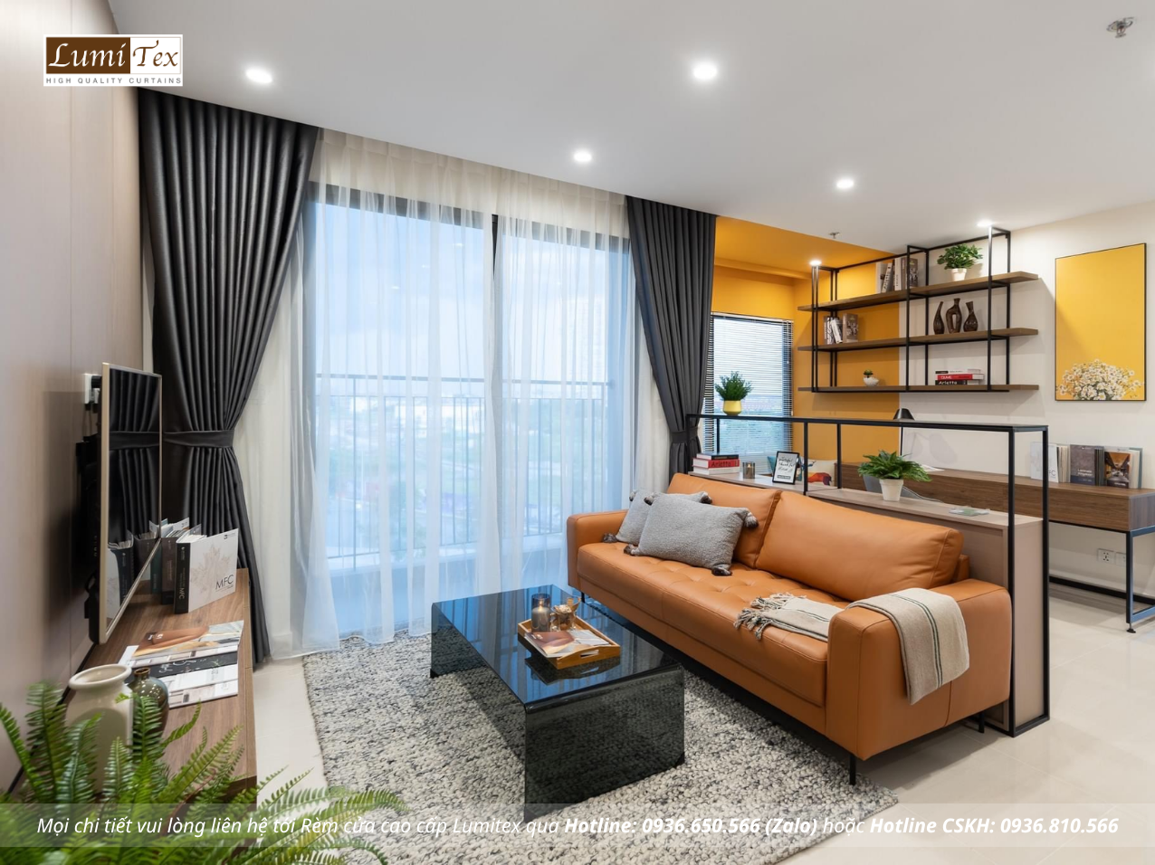 Mẫu rèm chống nắng cho căn hộ chung cư hiện nay