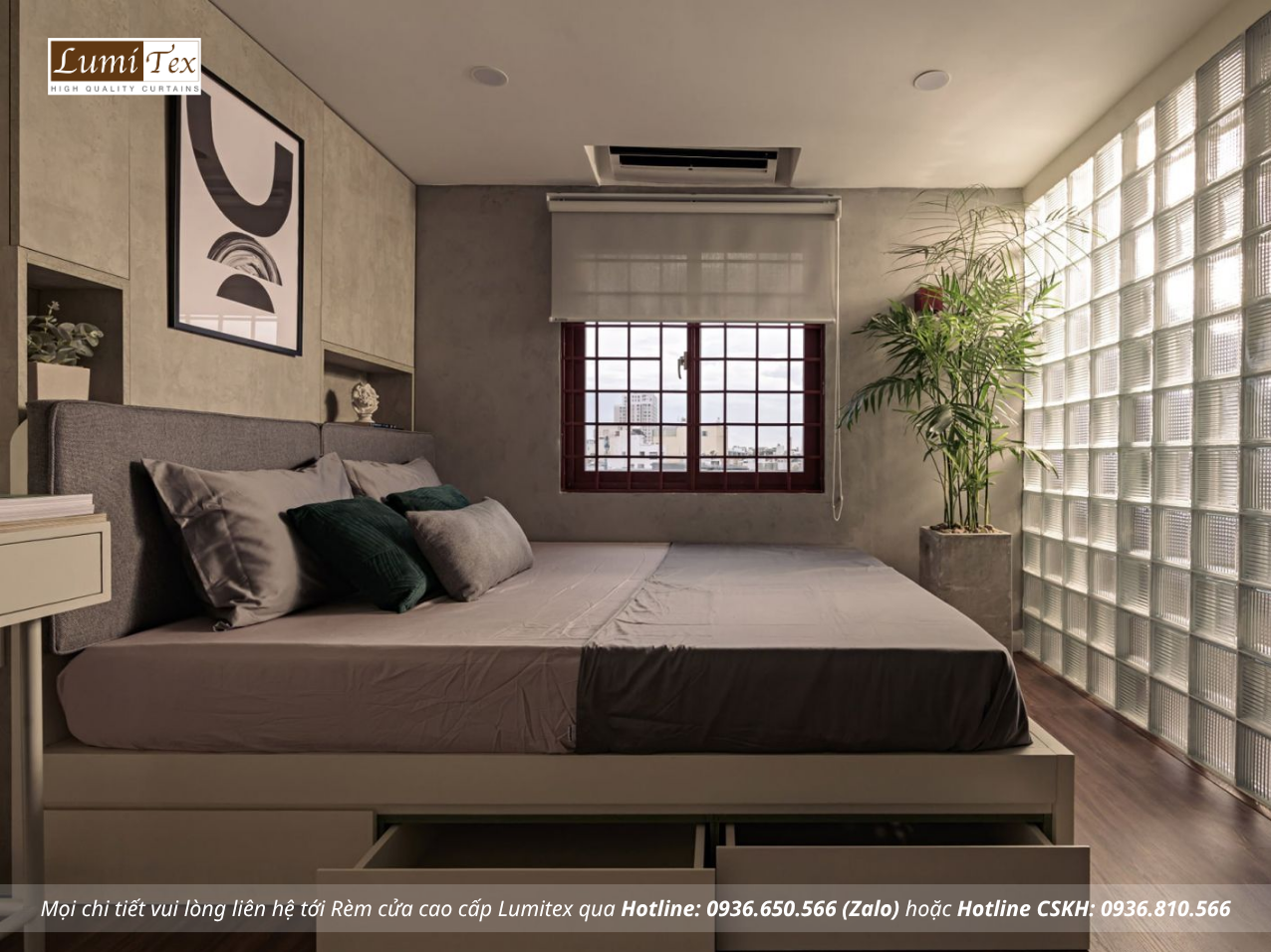 Mẫu rèm chống nắng cho căn hộ chung cư hiện nay