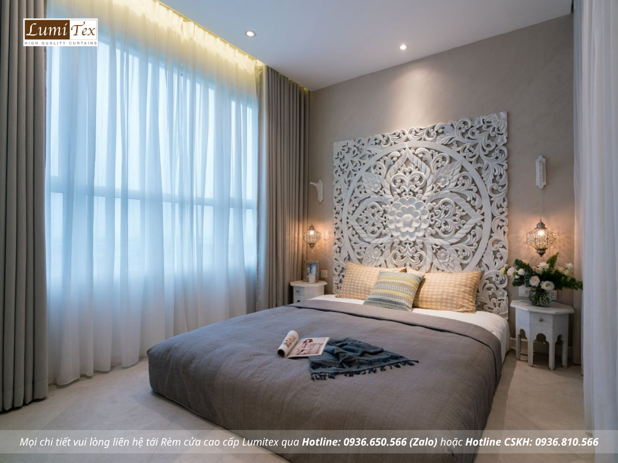 Mẫu rèm chống nắng cho căn hộ chung cư hiện nay