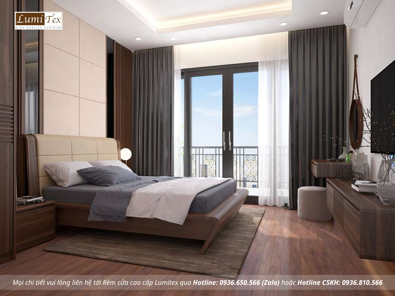 Mẫu rèm chống nắng cho căn hộ chung cư hiện nay