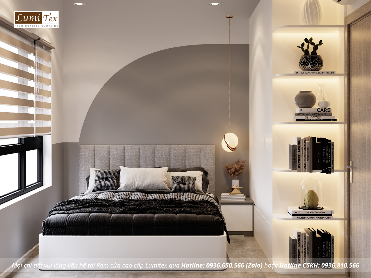 Mẫu rèm chống nắng cho căn hộ chung cư hiện nay