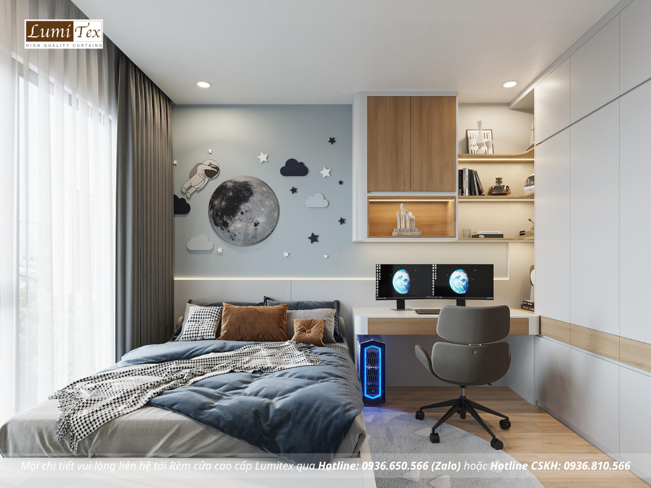 Mẫu rèm chống nắng cho căn hộ chung cư hiện nay