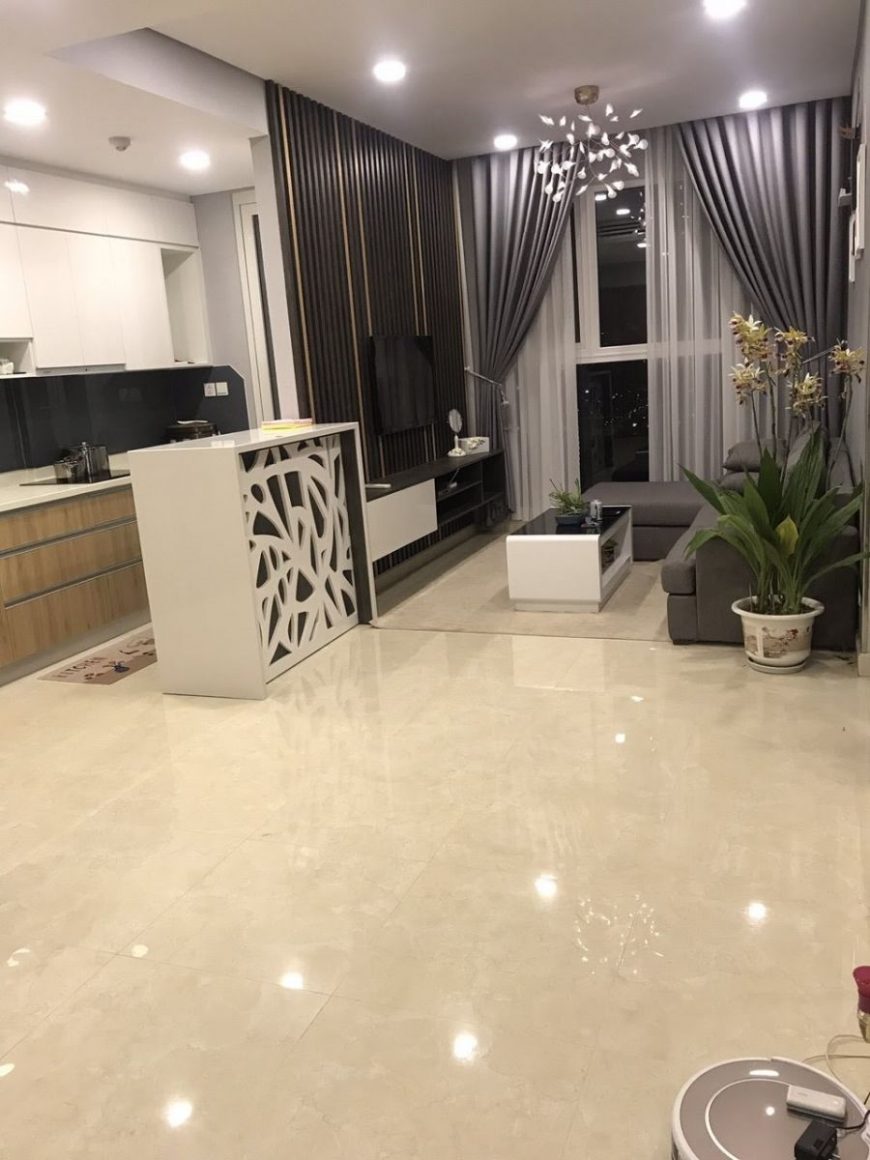 Rèm vải thích hợp cho những ngôi nhà phố được thiết kế theo phong cách hiện đại