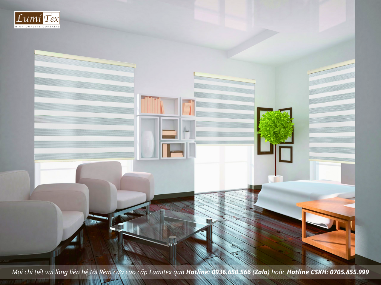 Rèm Combi Roman Modero Hàn Quốc – Sự Lựa Chọn Đáng Giá