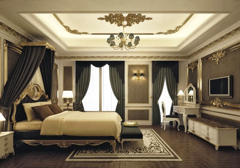 Lựa chọn rèm cửa phong cách cổ điển chính là giải pháp tốt nhất để đem đến sự quý phái cho biệt thự phong cách cổ điển