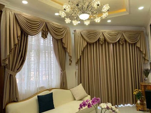 ​Rèm cổ điển trở thành điểm nhấn đắt giá nhất cho toàn thể không gian