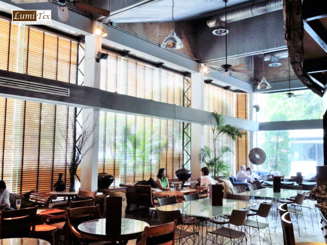 Các Mẫu Rèm Cửa Trang Trí Cho Quán Cà Phê Được Đánh Giá Cao