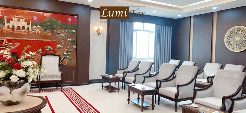 Rèm cuốn Modero Hàn Quốc thân thiện với môi trường, không độc hại đã được lựa chọn cho trụ sở