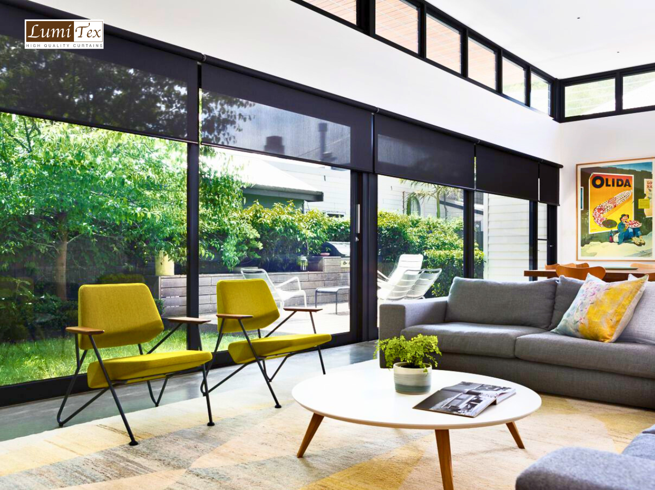 Giới thiệu rèm cuốn che nắng ngoài trời tự động zipscreen