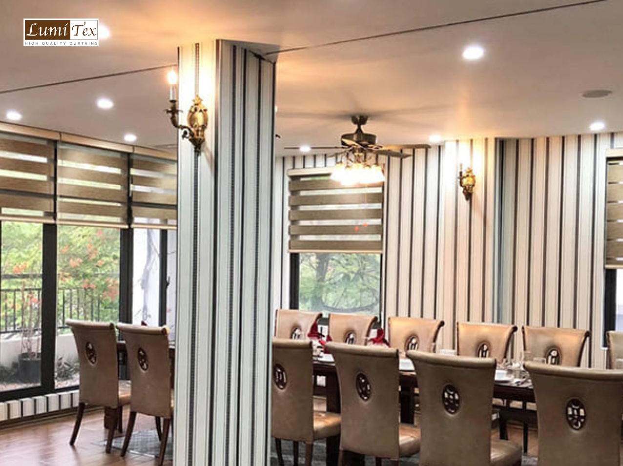 Rèm Cầu Vồng Tạo Gần Gũi Với Thiên Nhiên