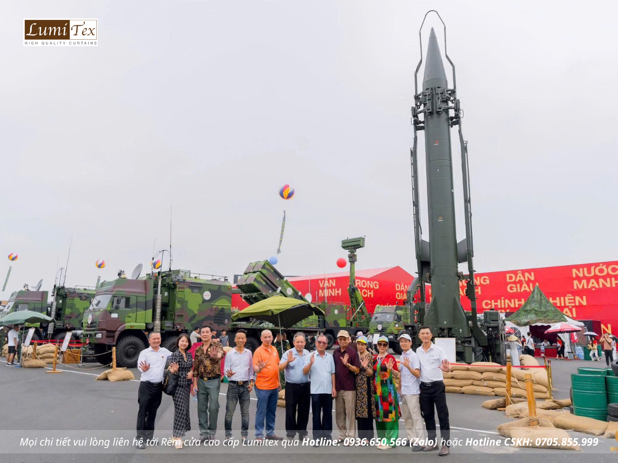 Rèm Lumitex cùng CLB Doanh nhân họ Phạm Hải Phòng tham quan Triển lãm A80 – 80 năm Hành trình Độc lập, Tự do, Hạnh phúc