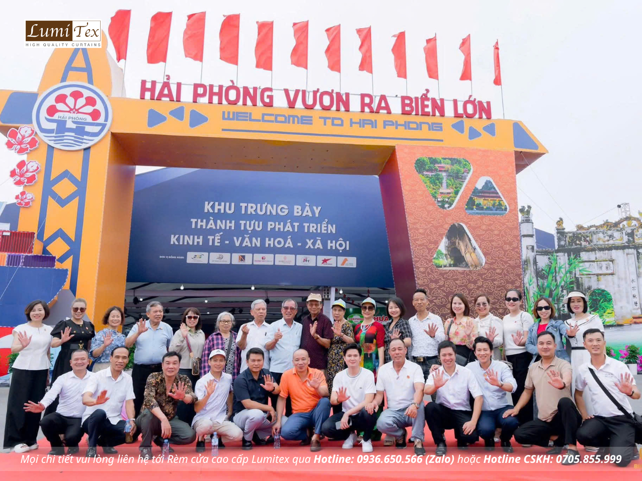 Rèm Lumitex cùng CLB Doanh nhân họ Phạm Hải Phòng tham quan Triển lãm A80 – 80 năm Hành trình Độc lập, Tự do, Hạnh phúc