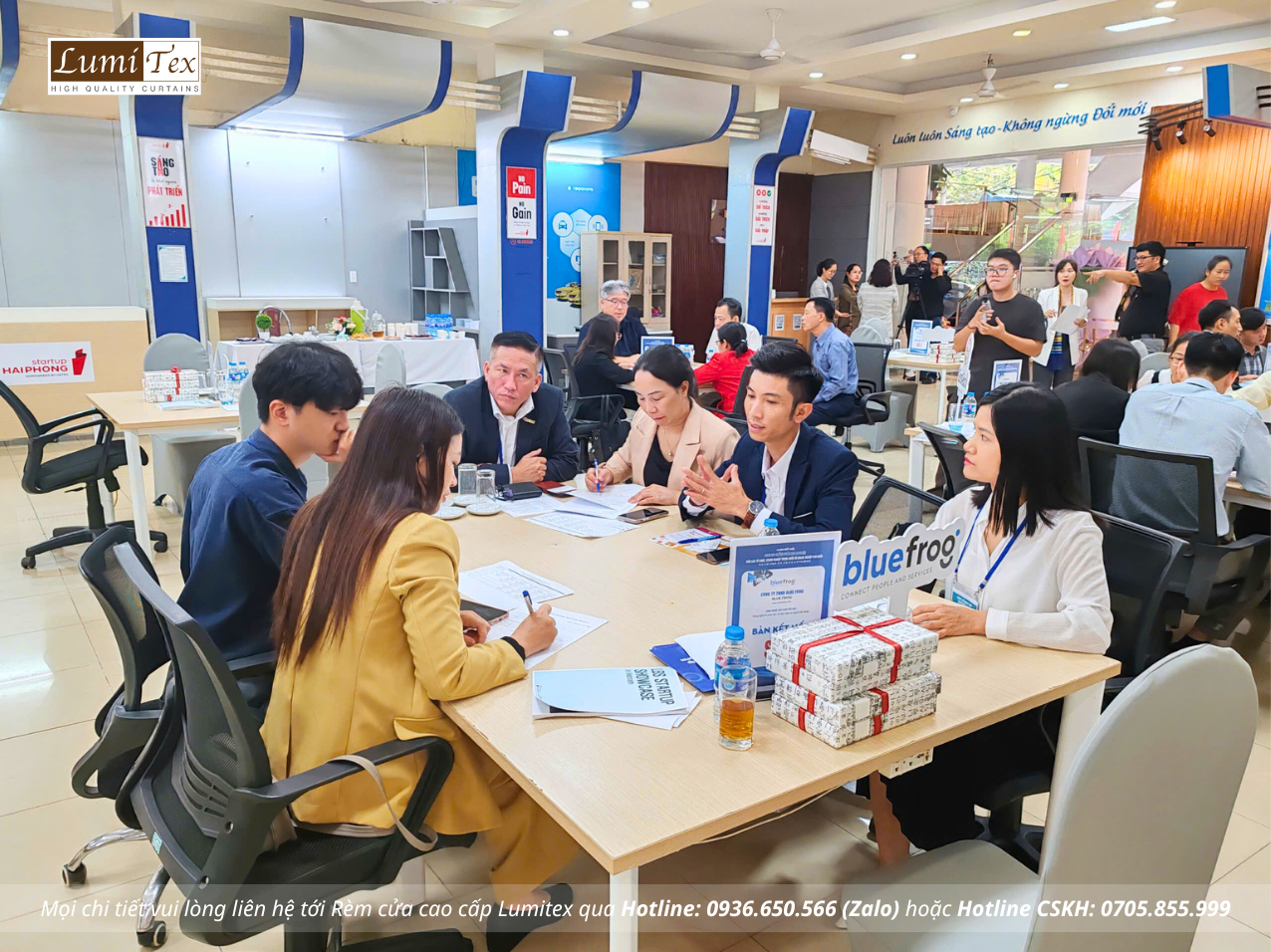 Rèm Lumitex cùng Hội Doanh nhân trẻ Hải Phòng tham dự phiên kết nối công nghệ Việt Nam – Hàn Quốc Rèm Lumitex cùng Hội Doanh nhân trẻ Hải Phòng tham dự phiên kết nối công nghệ Việt Nam – Hàn Quốc
