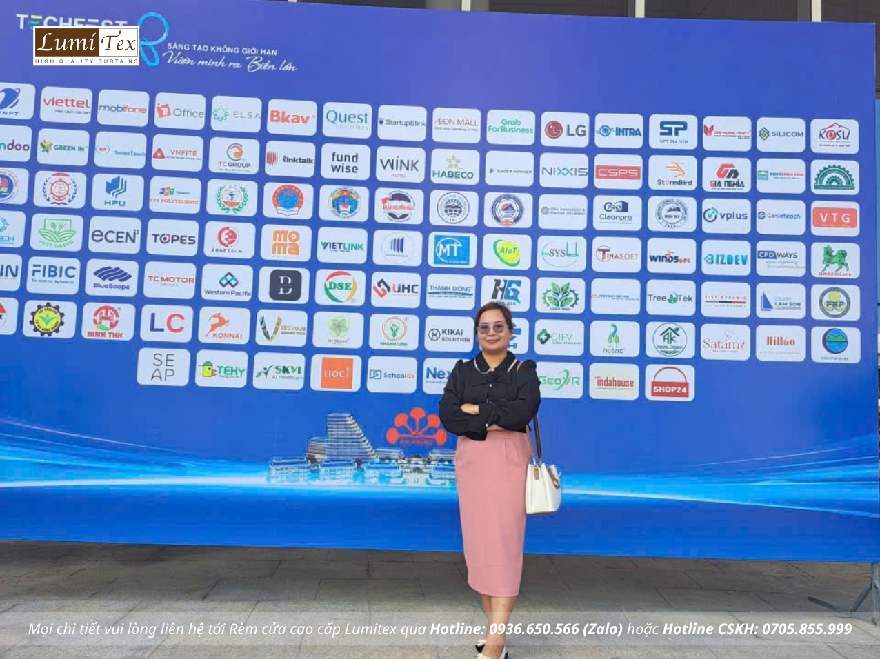 Rèm Lumitex cùng Team KCN tham dự Triển lãm TECHFEST Hải Phòng 2025