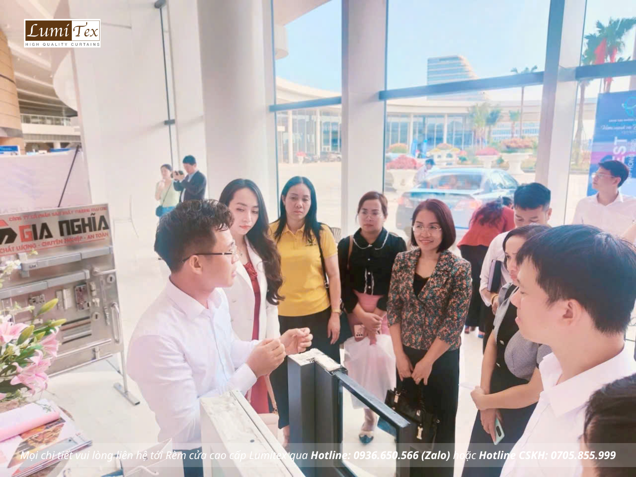 Rèm Lumitex cùng Team KCN tham dự Triển lãm TECHFEST Hải Phòng 2025