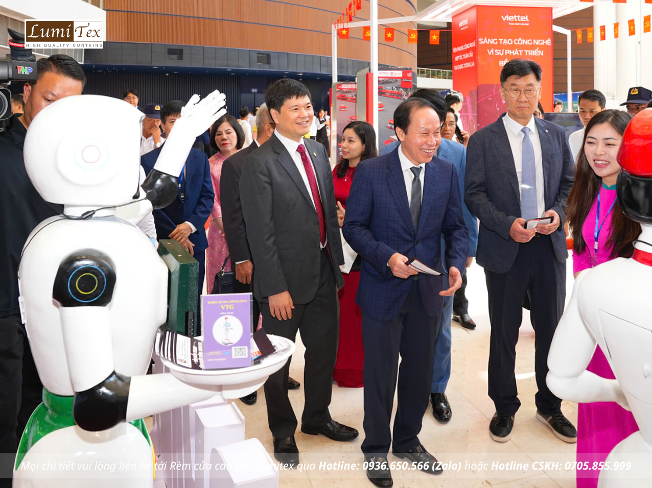 Rèm Lumitex cùng Team KCN tham dự Triển lãm TECHFEST Hải Phòng 2025