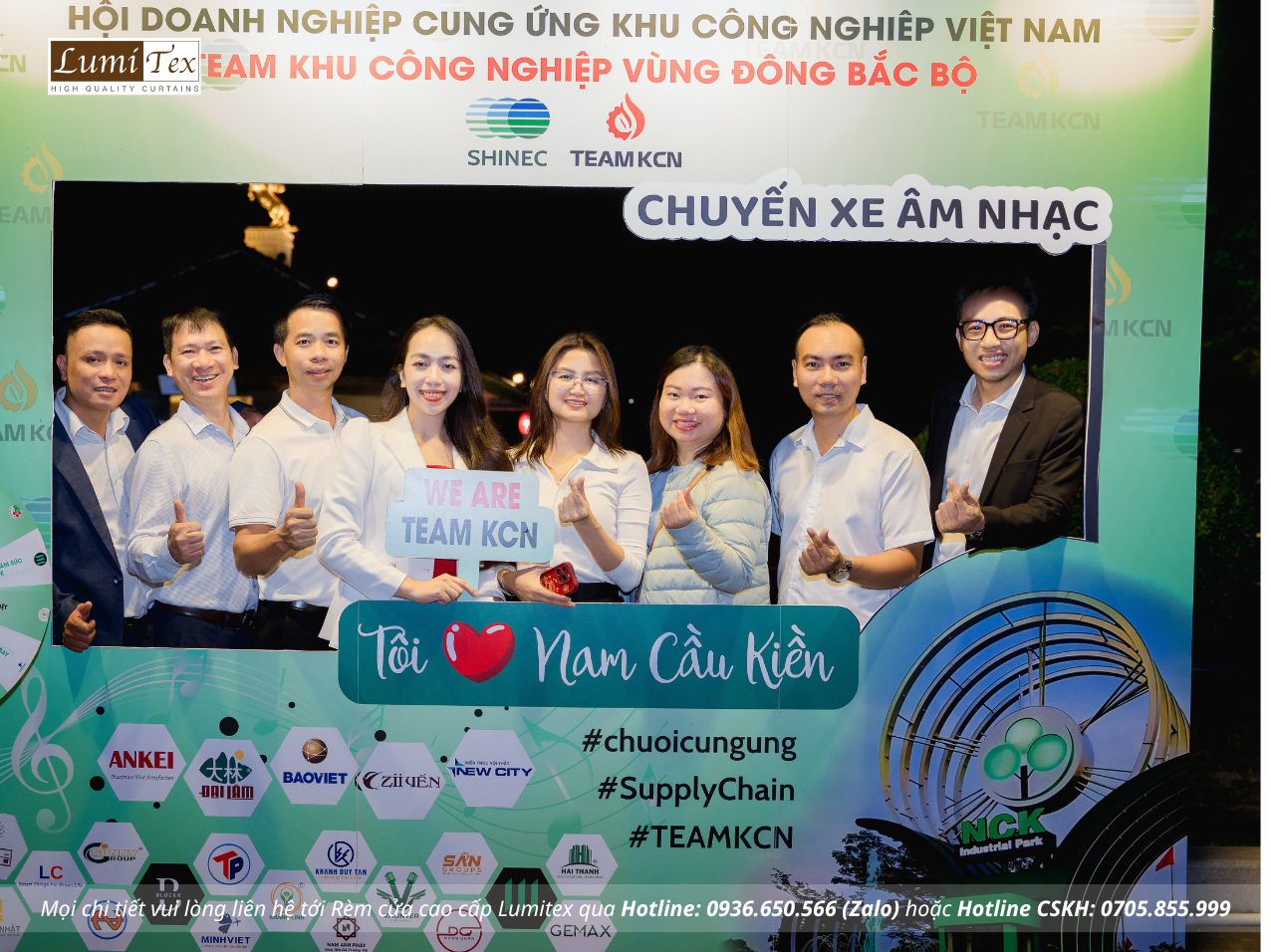 Rèm Lumitex cùng TEAM KCN tham dự Hội thảo Xây dựng ý tưởng hợp tác chuỗi giá trị trong khu công nghiệp