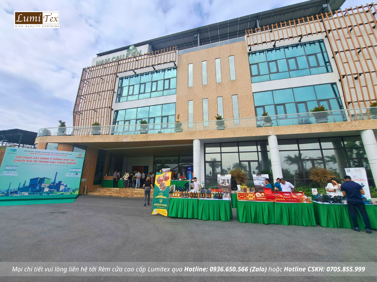 Rèm Lumitex cùng TEAM KCN tham dự Hội thảo Xây dựng ý tưởng hợp tác chuỗi giá trị trong khu công nghiệp