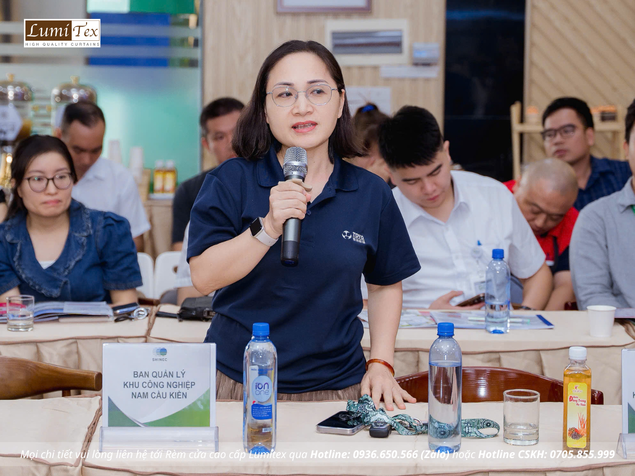 Rèm Lumitex cùng TEAM KCN tham dự Hội thảo Xây dựng ý tưởng hợp tác chuỗi giá trị trong khu công nghiệp