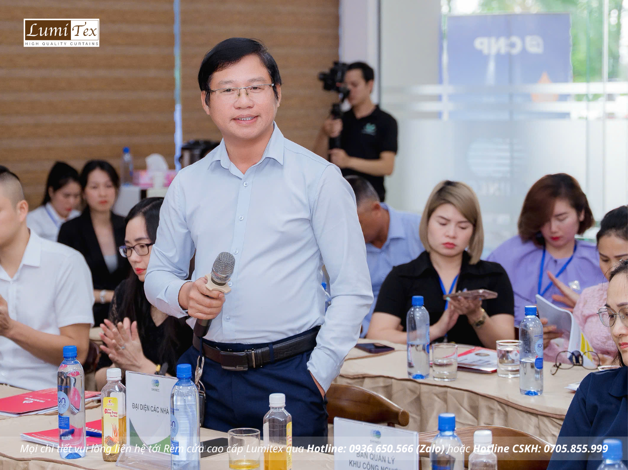 Rèm Lumitex cùng TEAM KCN tham dự Hội thảo Xây dựng ý tưởng hợp tác chuỗi giá trị trong khu công nghiệp