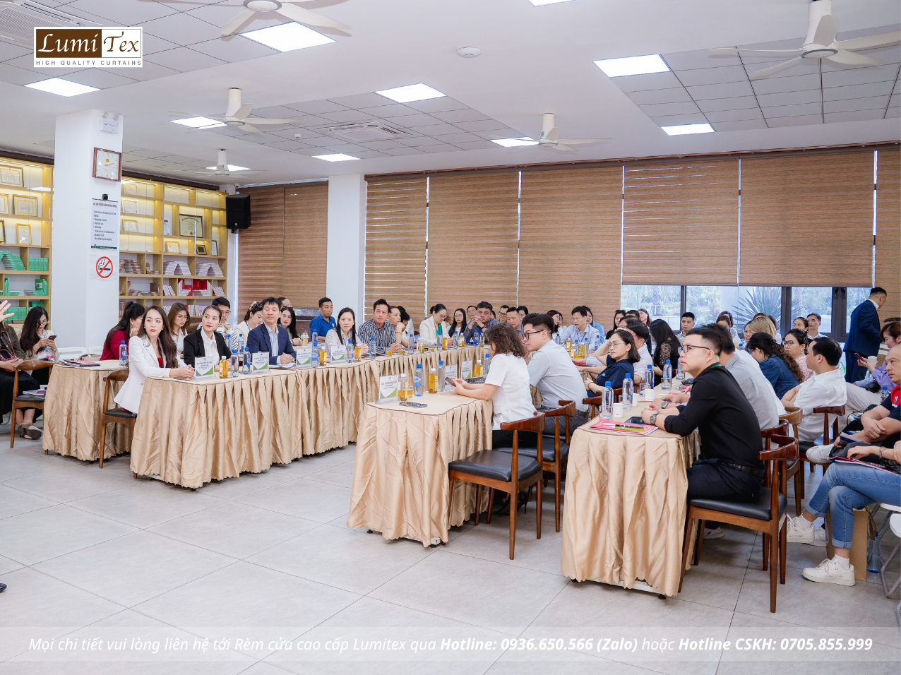 Rèm Lumitex cùng TEAM KCN tham dự Hội thảo Xây dựng ý tưởng hợp tác chuỗi giá trị trong khu công nghiệp