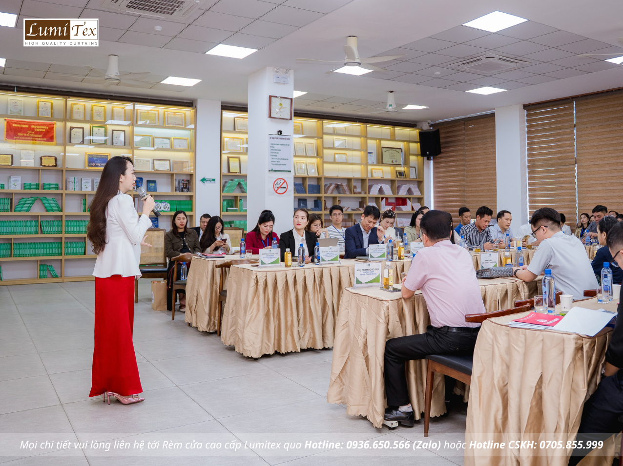 Rèm Lumitex cùng TEAM KCN tham dự Hội thảo Xây dựng ý tưởng hợp tác chuỗi giá trị trong khu công nghiệp