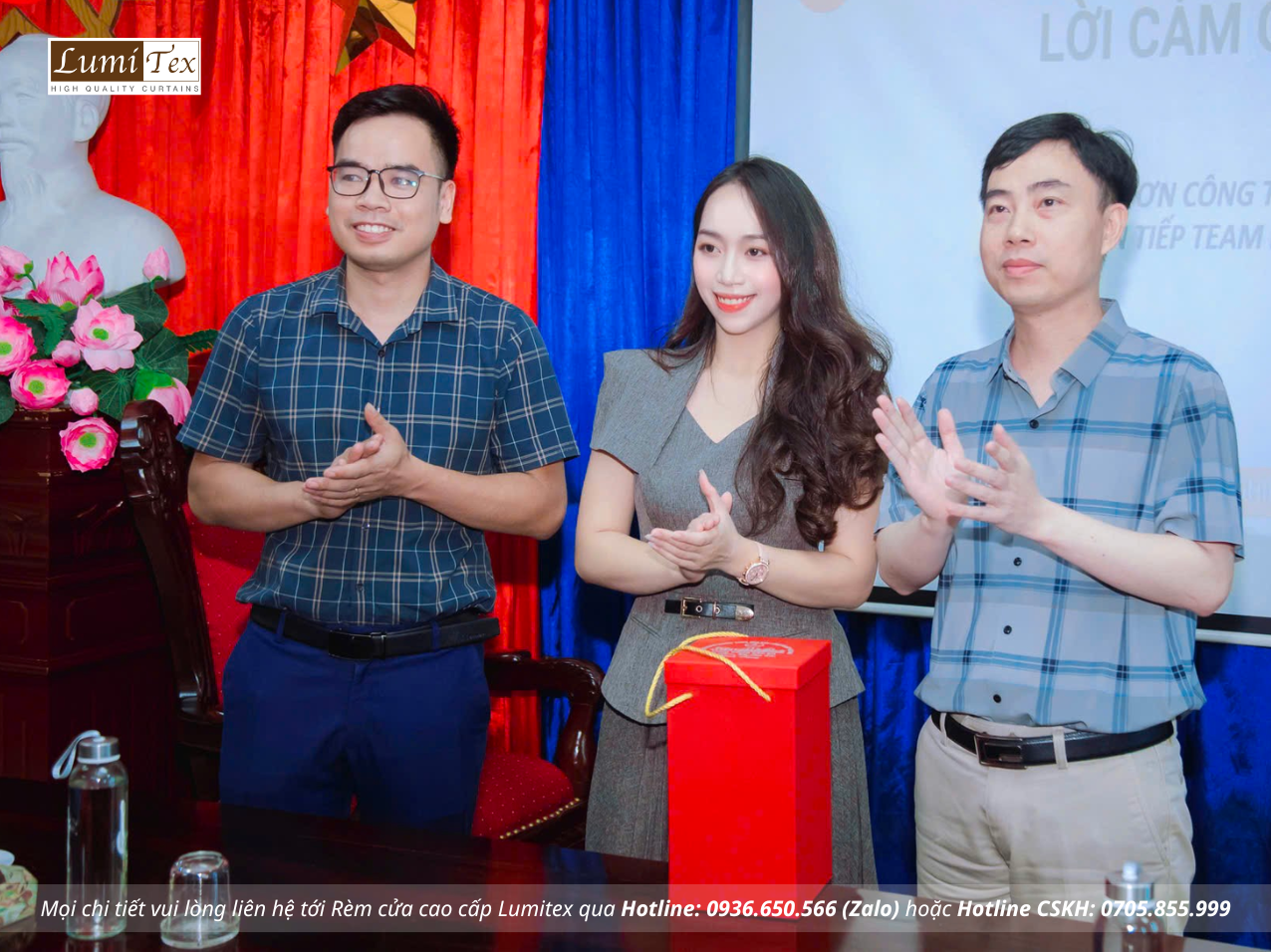 Rèm Lumitex cùng TEAM KCN Miền Đông Bắc Bộ thăm Công ty CP Cơ khí Ô tô Uông Bí