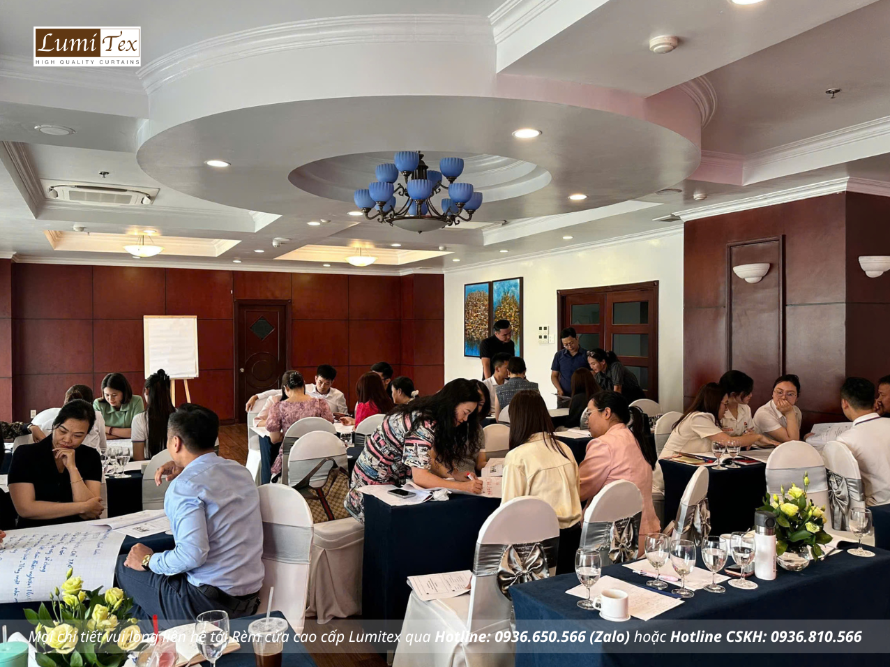 Rèm Lumitex nâng cao năng lực đàm phán – Tối ưu hiệu quả triển khai các dự án nội thất cao cấp