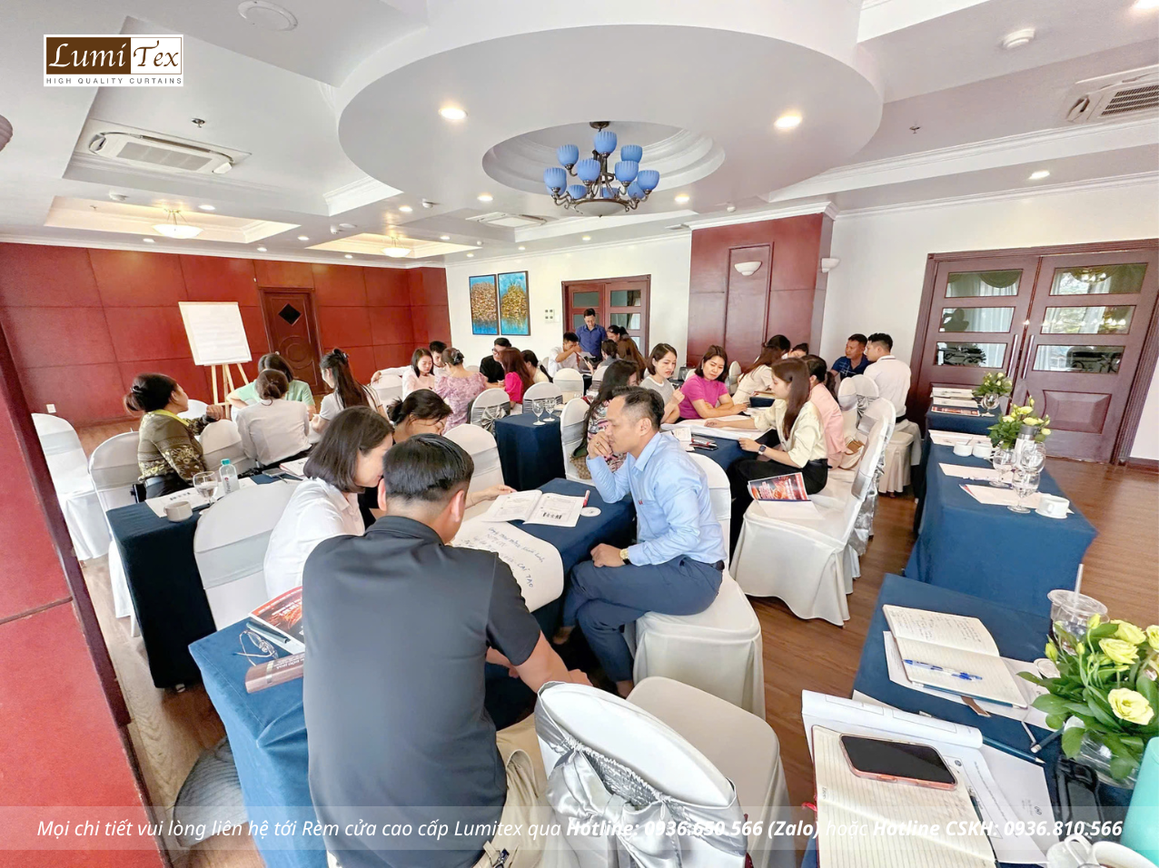 Rèm Lumitex nâng cao năng lực đàm phán – Tối ưu hiệu quả triển khai các dự án nội thất cao cấp