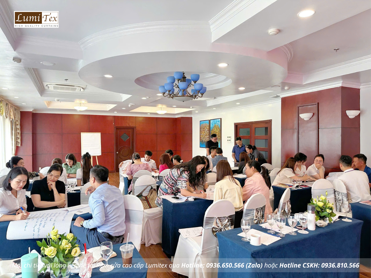 Rèm Lumitex nâng cao năng lực đàm phán – Tối ưu hiệu quả triển khai các dự án nội thất cao cấp