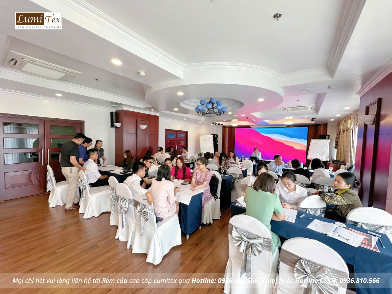 Rèm Lumitex nâng cao năng lực đàm phán – Tối ưu hiệu quả triển khai các dự án nội thất cao cấp