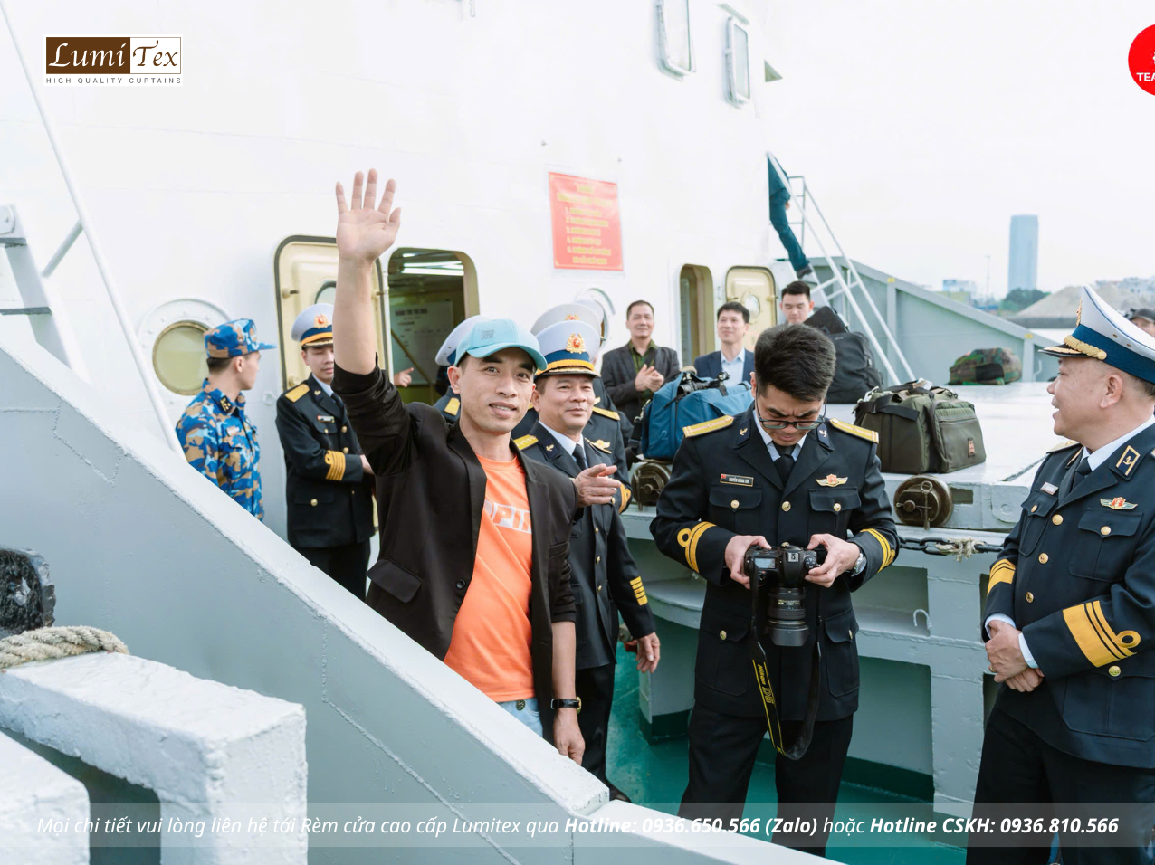 Rèm Lumitex đồng hành cùng đoàn công tác Vùng 1 Hải quân thăm, chúc Tết tại đặc khu Bạch Long Vĩ Rèm Lumitex đồng hành cùng đoàn công tác Vùng 1 Hải quân thăm, chúc Tết tại đặc khu Bạch Long Vĩ